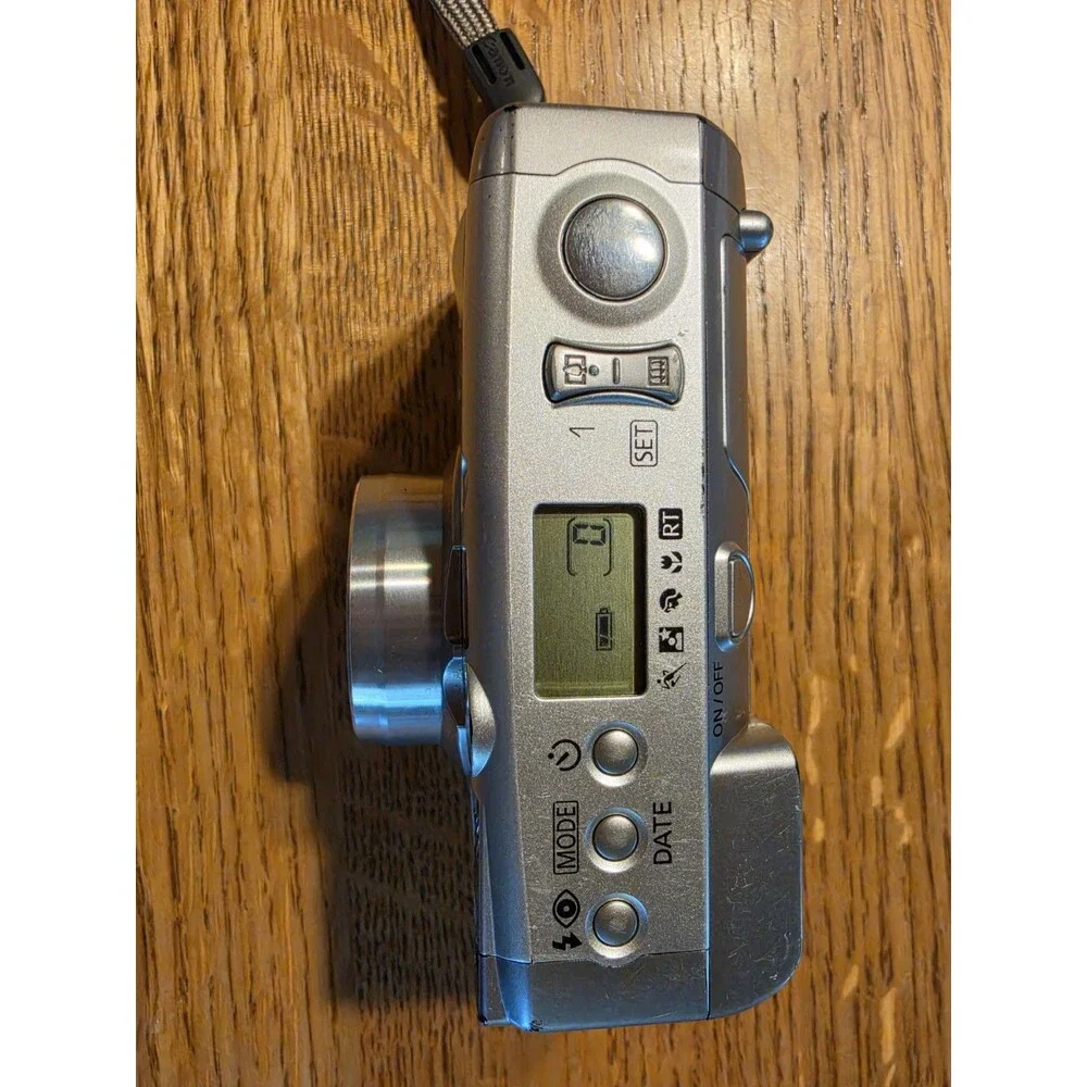 Canon Sure Shot 150u Date 35mm Point & Shoot Film Camera 38-150mm